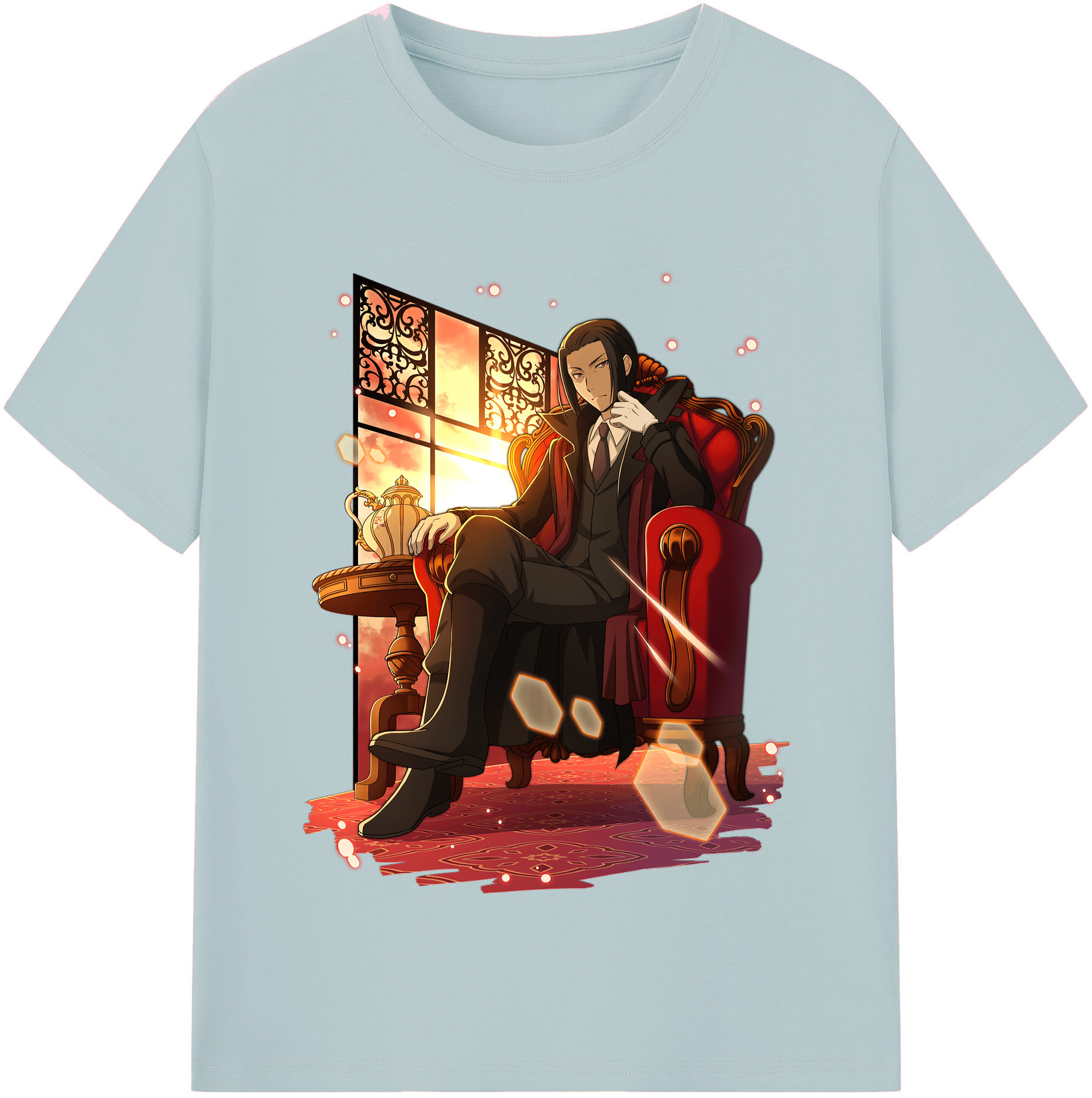 （画像用） 文豪ストレイドッグス Bungo Stray Dogs 綿100％半袖Tシャツ（フロントプリント）
